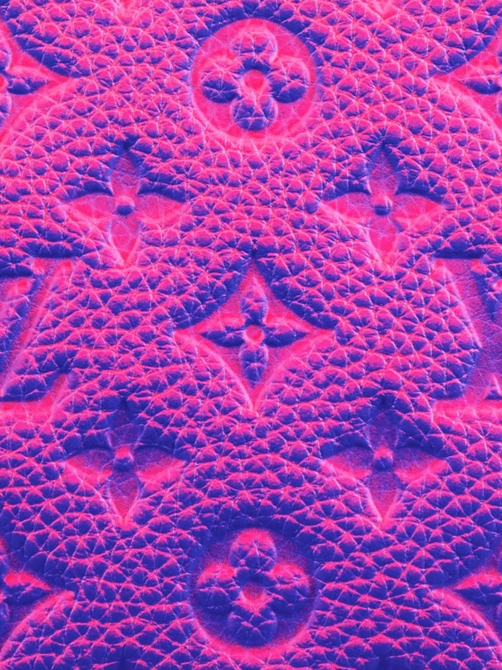 Louis Vuitton Fuchsia and Purple Monogram Keepall Travel Bag - Picture 7 of 15
